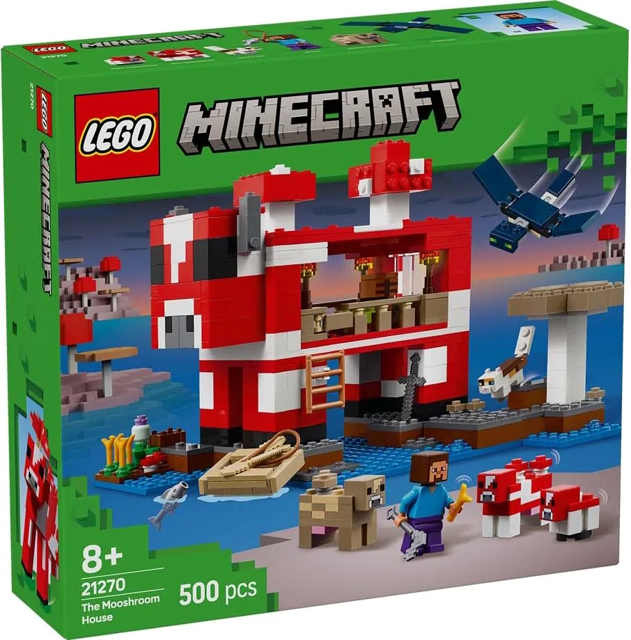 Minecraft The Mooshroom House