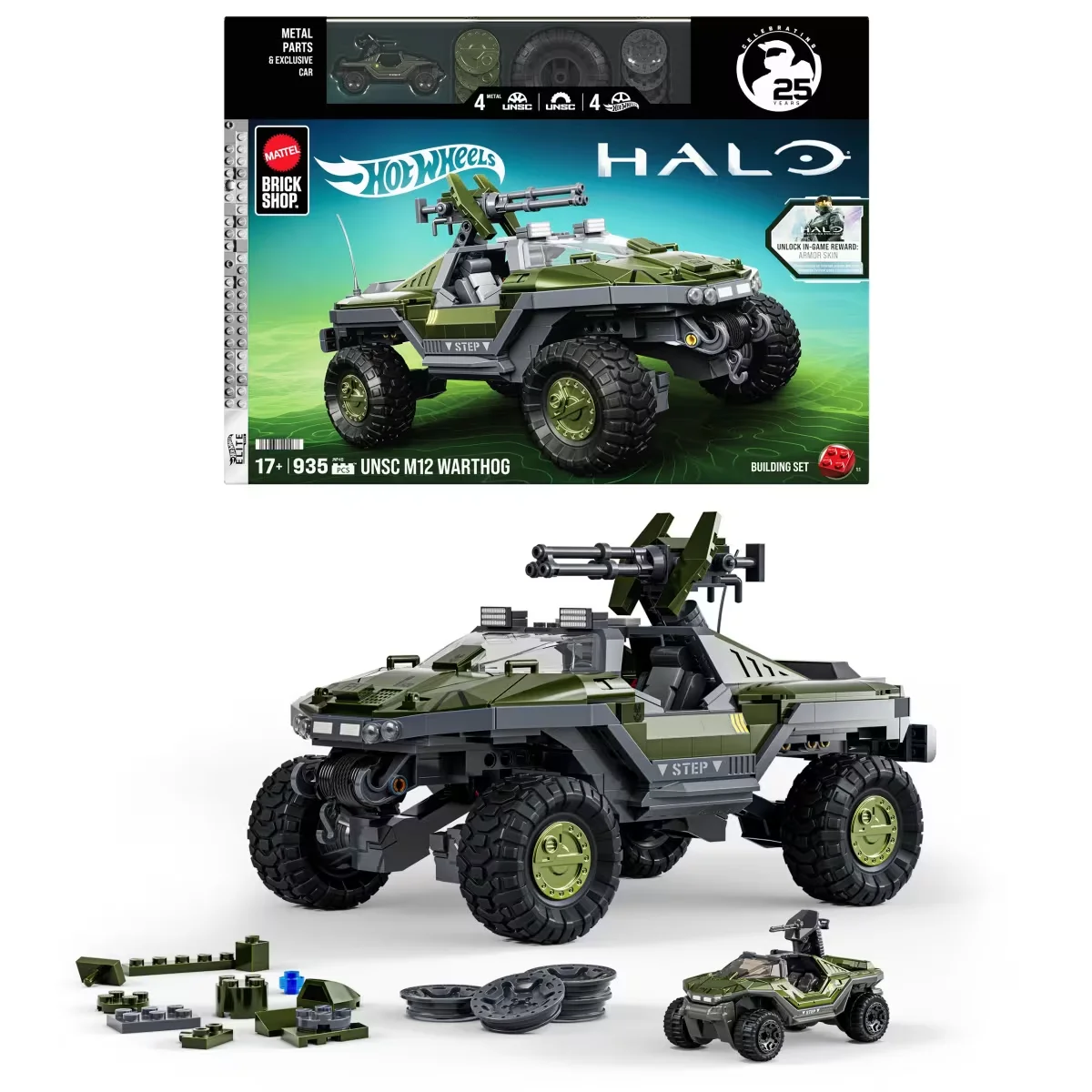 Halo UNSC M12 Warthog (25th anniv.)