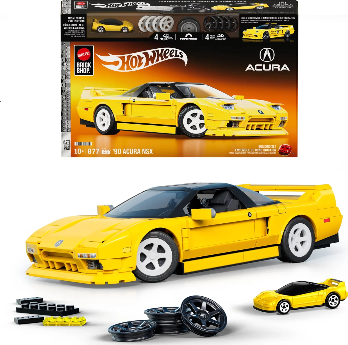 '90 Acura NSX (Yellow)